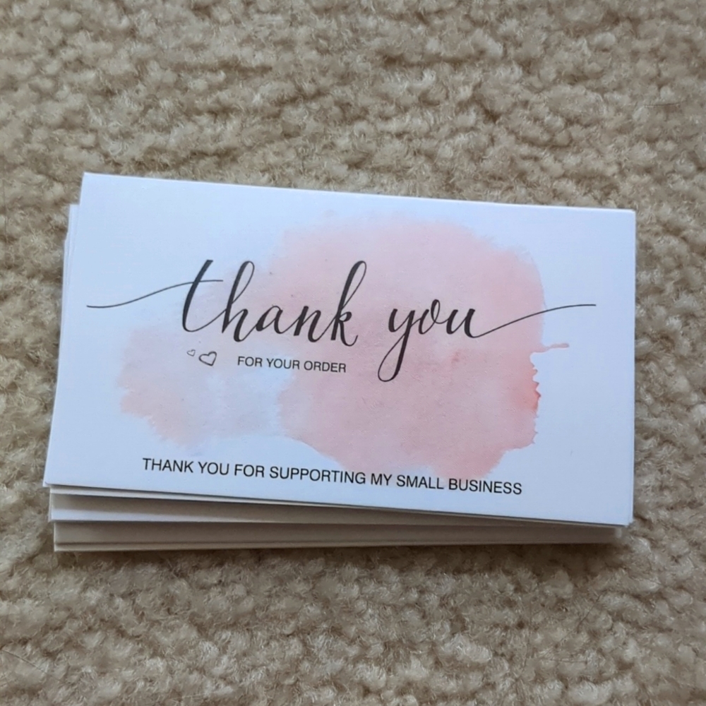 💌10 Thank You for Your Order Cards